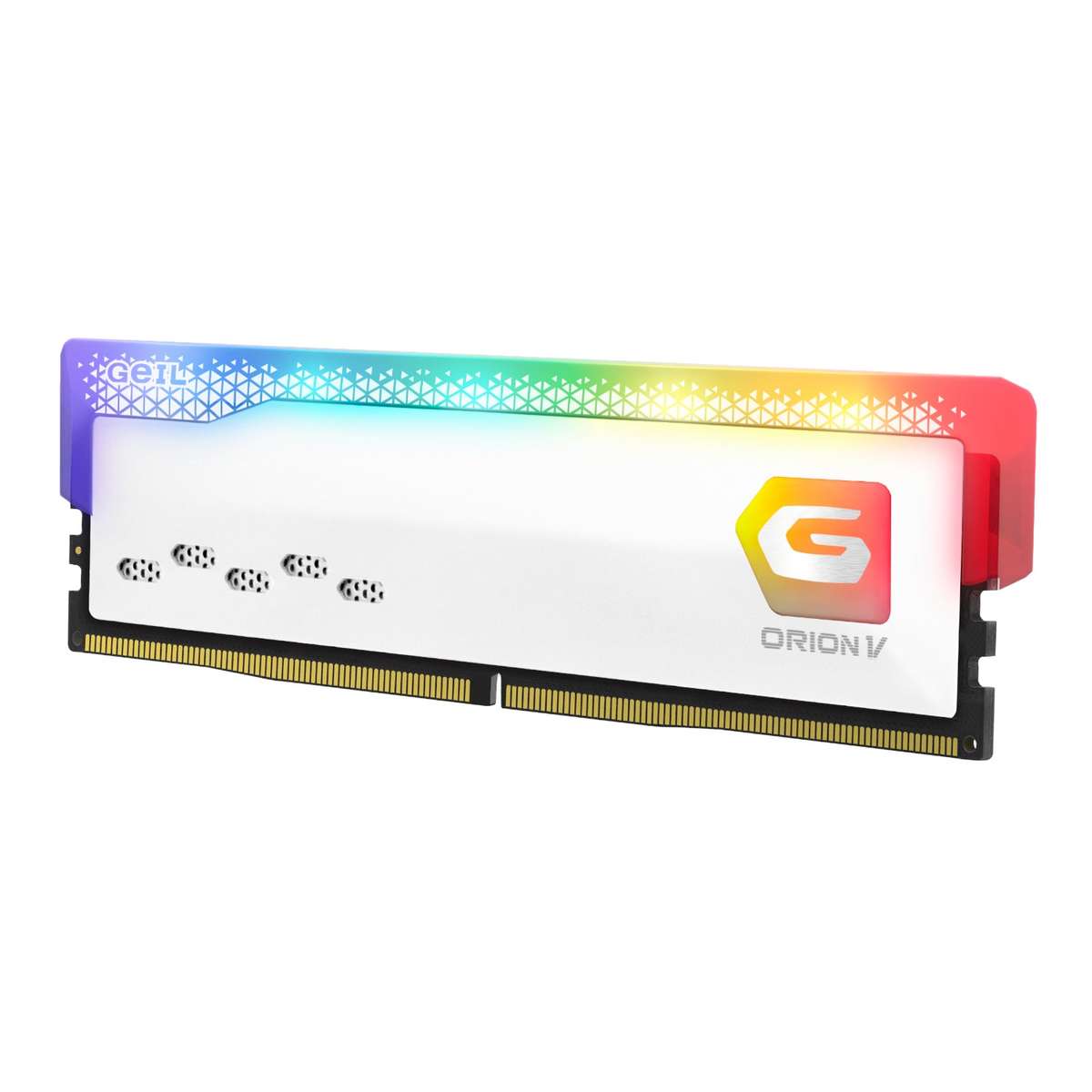 Geil Orion V RGB 16GB 6000MHZ DDR5 Desktop Gaming Memory White