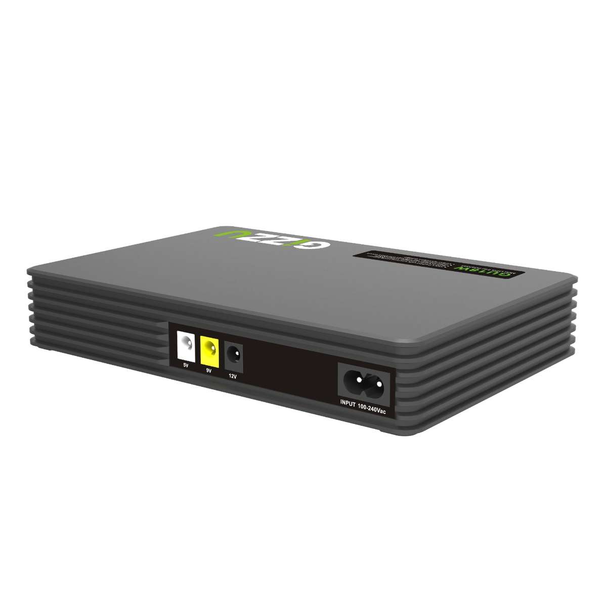 Gizzu Surf Simple 18W 55WH LIFEPO4 Mini Dc Ups Black