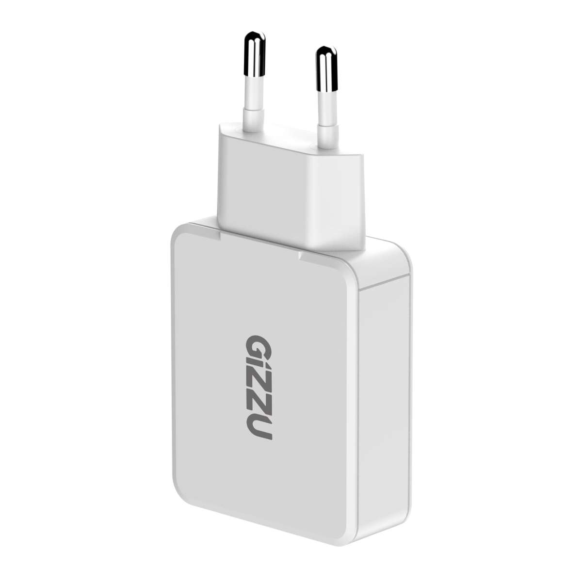 Gizzu 2-PORT 65W Gan Wall Charger