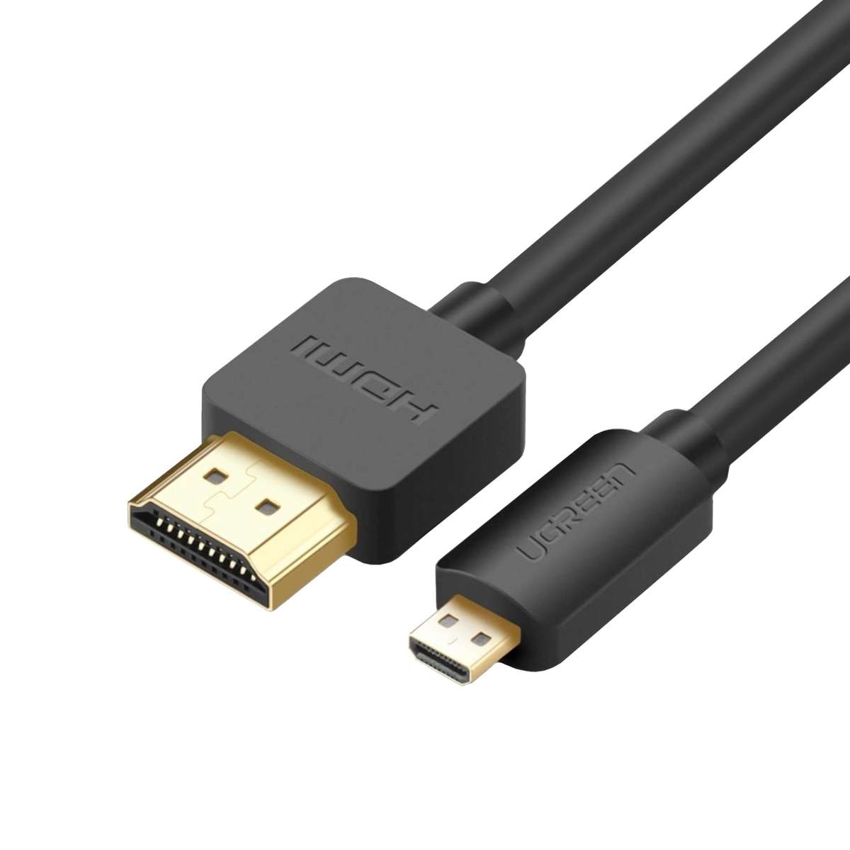 Ugreen HD127 Micro HDMI To HDMI 2.0 Cable 1.5M Black