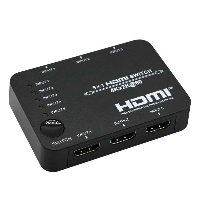 Hdcvt Switch HDMI 2.0 5-1