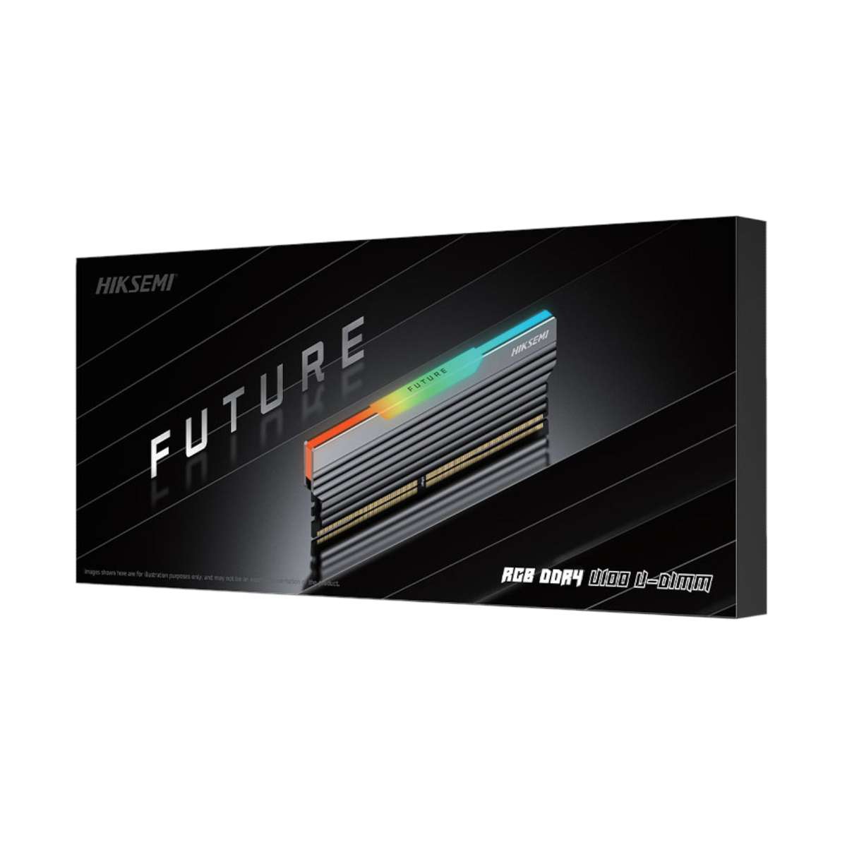 Hiksemi Future RGB 8GB 3600MHZ DDR4 Udimm Gaming Memory  Black