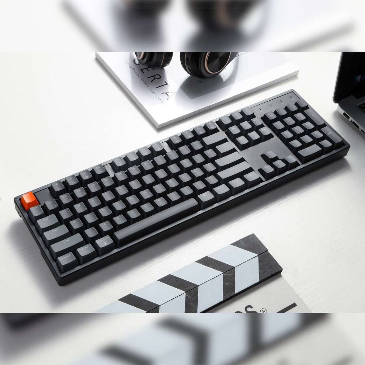 Keychron K10 Qmk Full-Size RGB Wireless Custom Mechanical Keyboard V.2 (super Red Switch)  Black