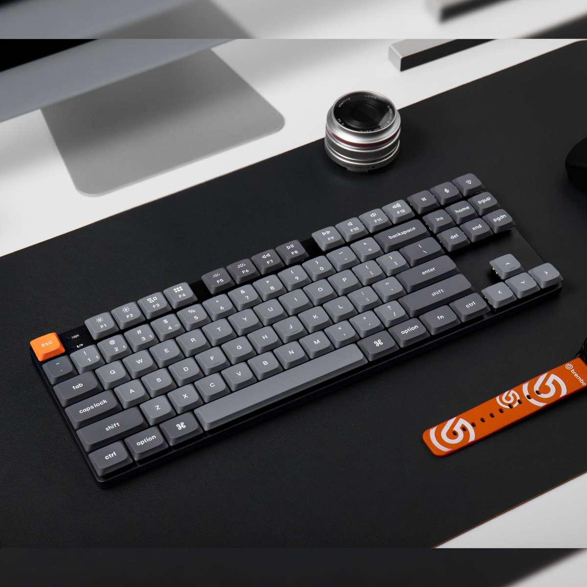 Keychron K1 Max Qmk/Via 80% Wireless Custom Mechanical Keyboard | Brown Switches