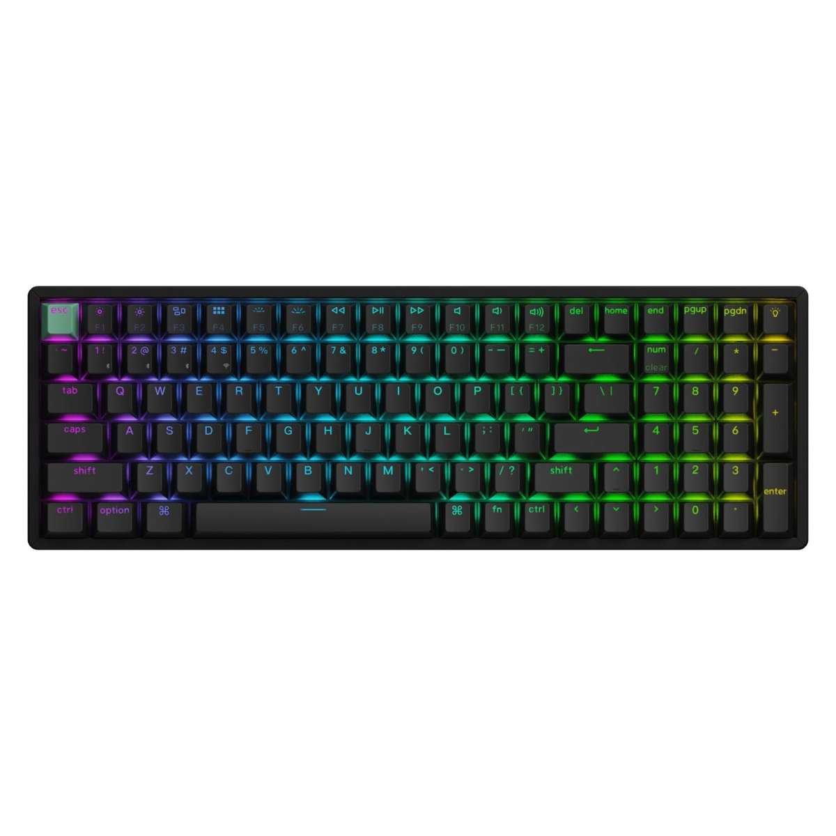 Keychron K4 He 96% Magnetic Switch Hot-Swap RGB Wireless Keyboard  Black