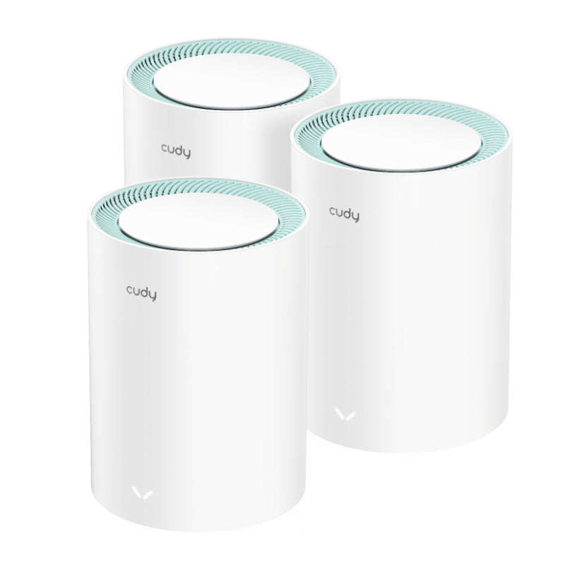 Cudy AC1200 WI-FI Mesh Kit 3 Pack With Gigabit