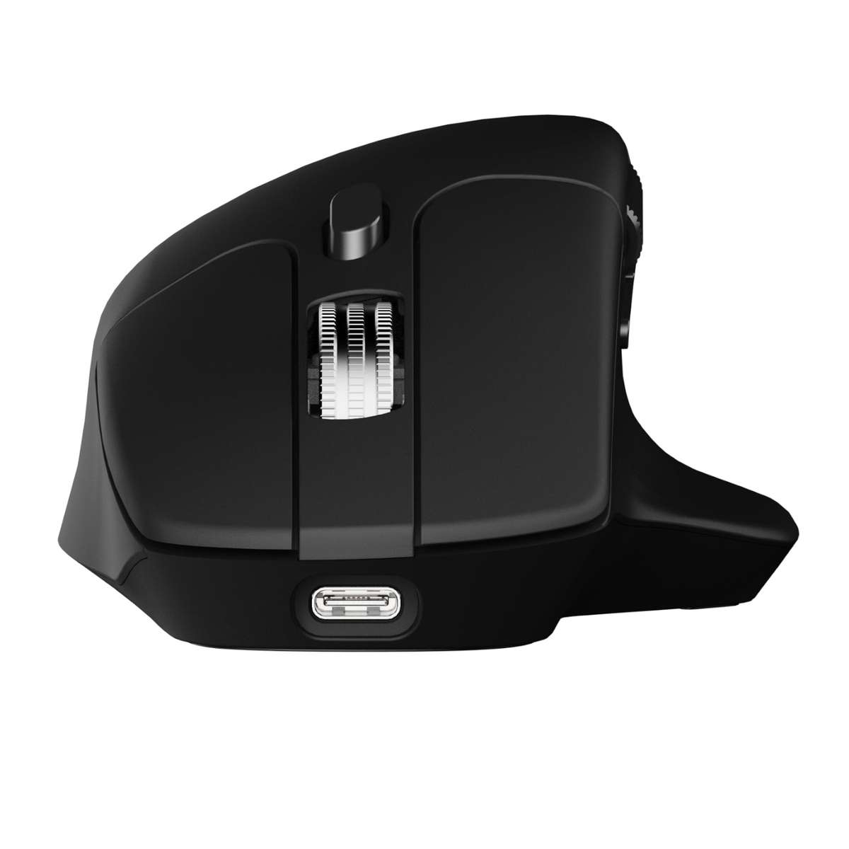 Keychron M6 30000 DPI Wireless Silent Mouse Black (BT/2.4GHZ/WIRED)
