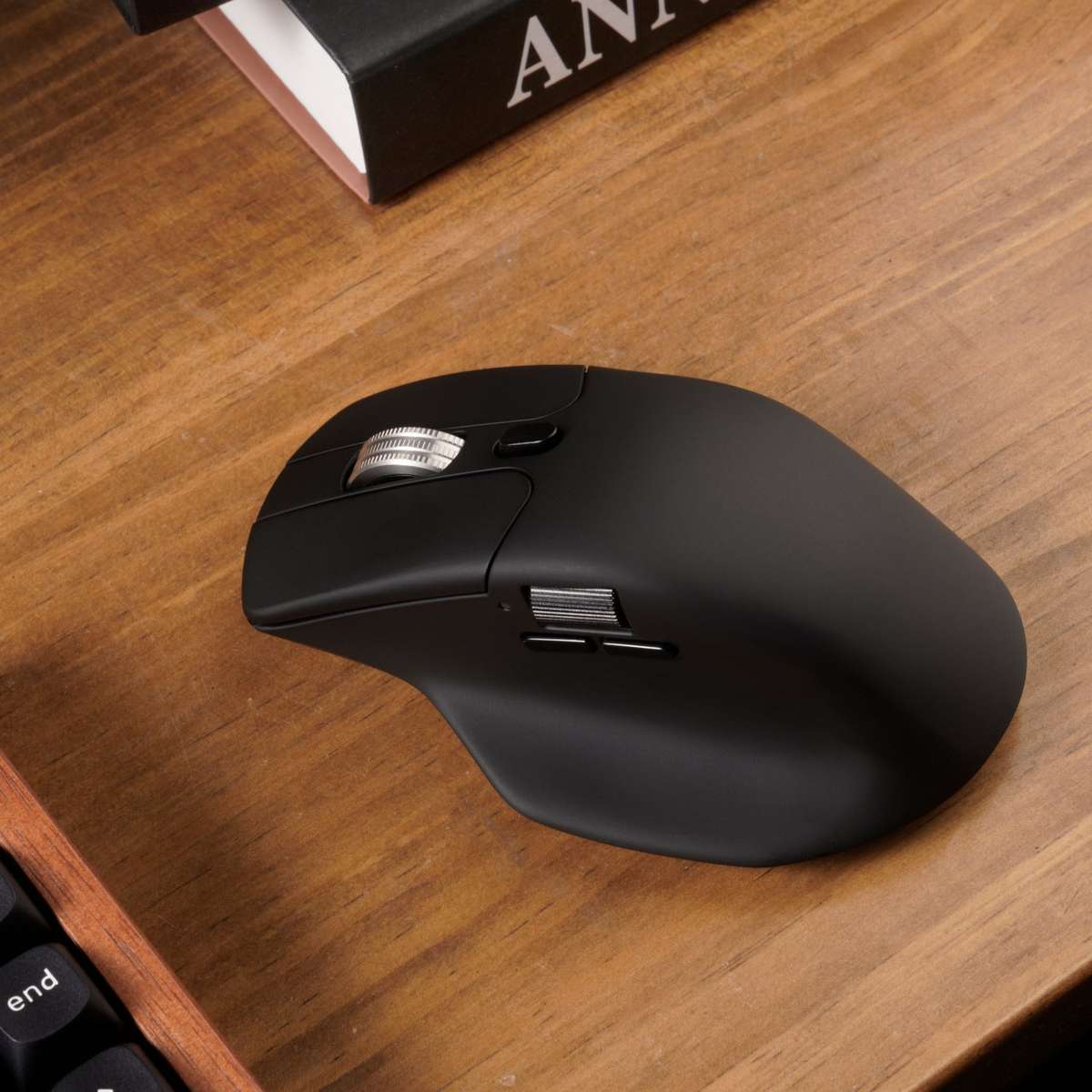 Keychron M6 30000 DPI Wireless Silent Mouse Black (BT/2.4GHZ/WIRED)