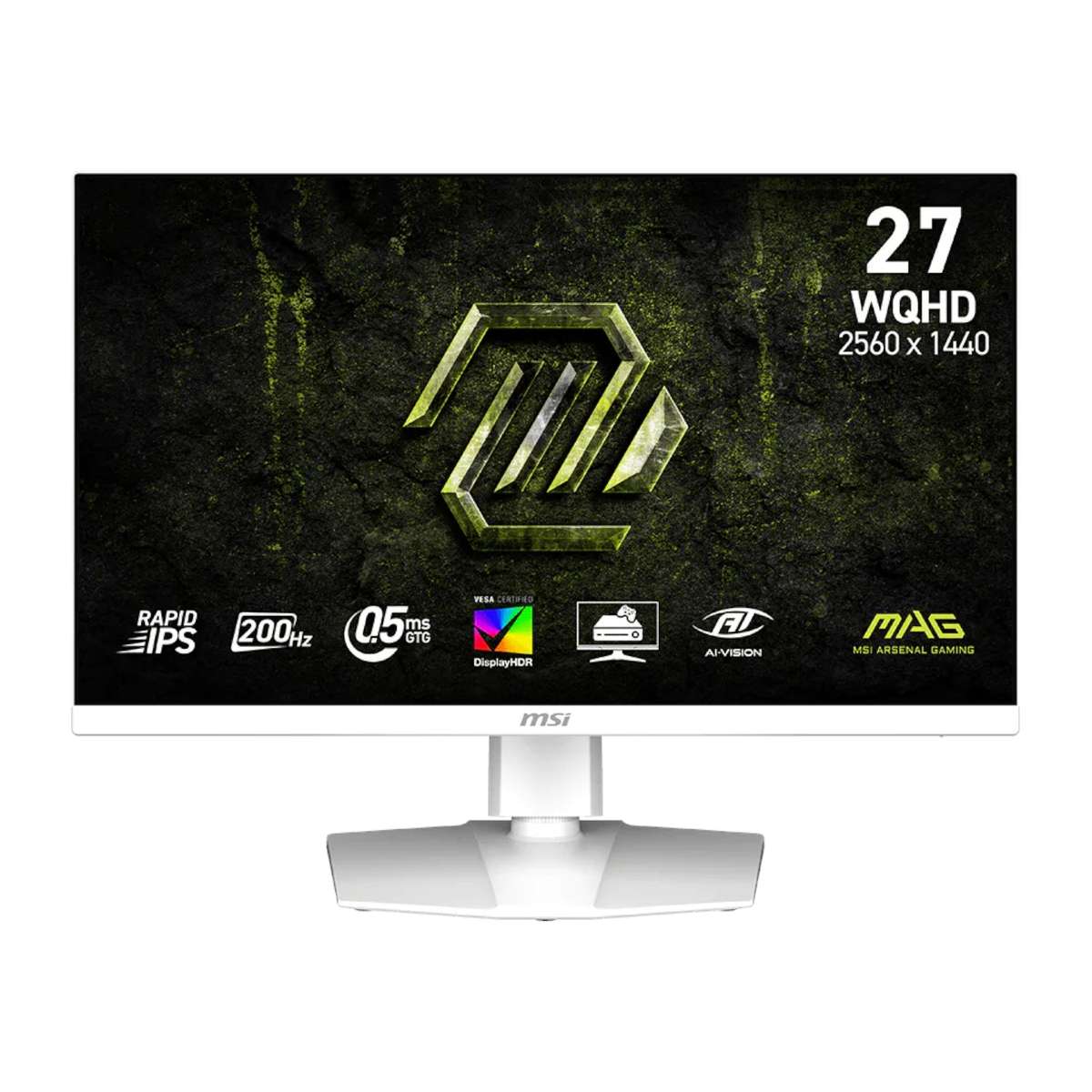Msi 27" WQHD 200HZ IPS Gaming Monitor White