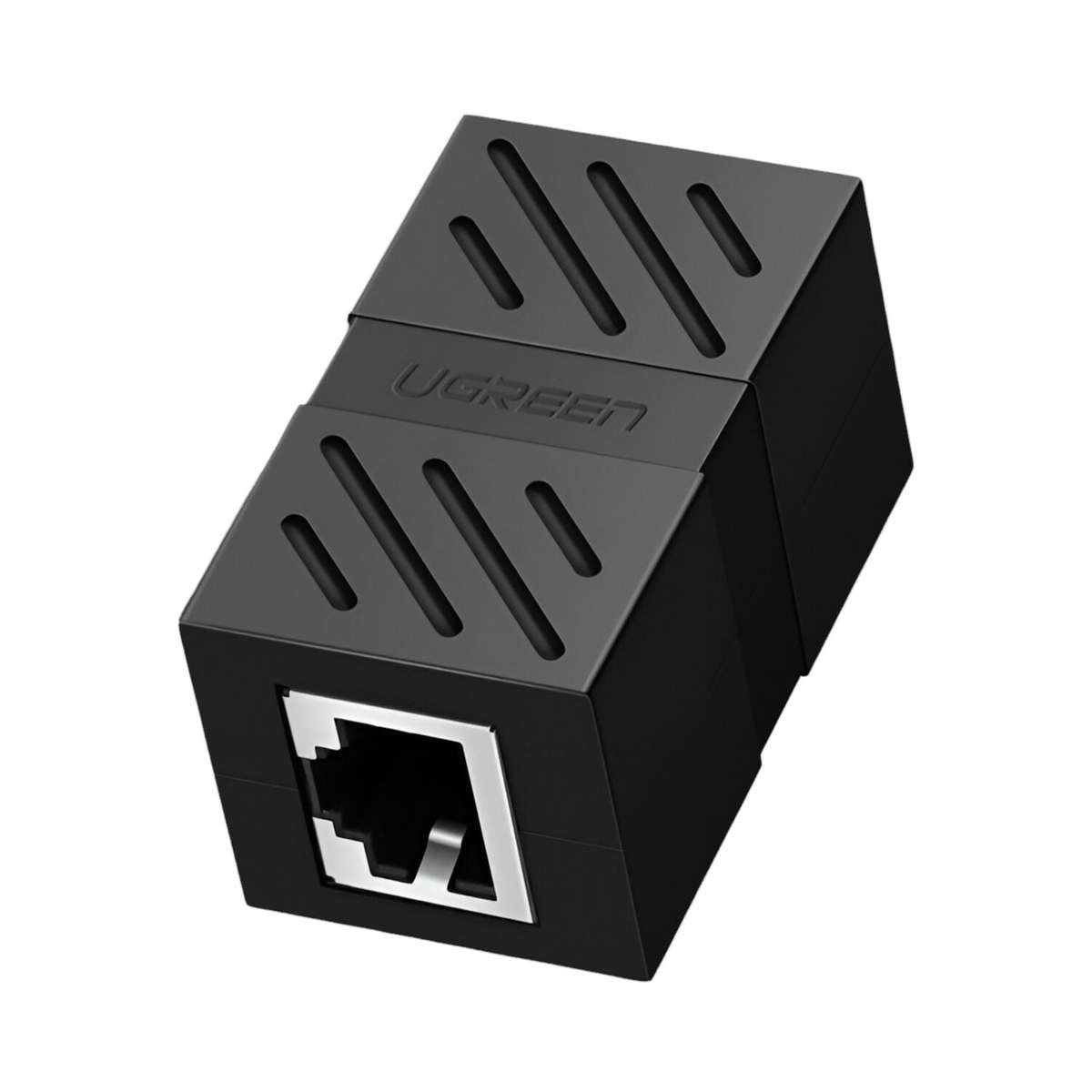 Ugreen RJ45 1GBPS Ethernet Cable Extender Adapter Black