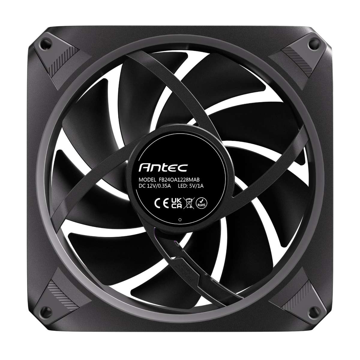 Antec Orbit PWM 120MM ARGB Fan 3 Pack Black