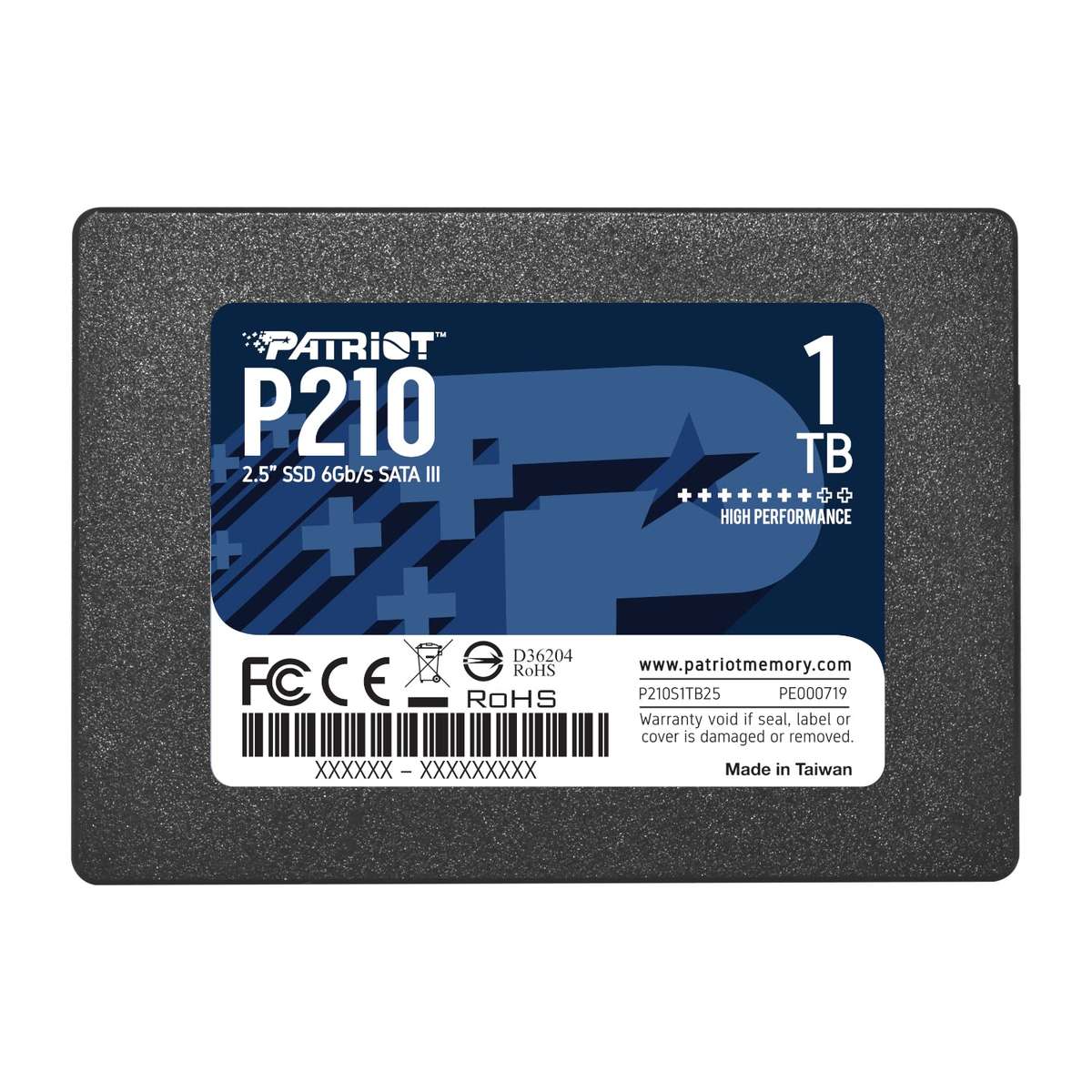 Patriot P210 1TB 2.5 Inch Sataiii SSD