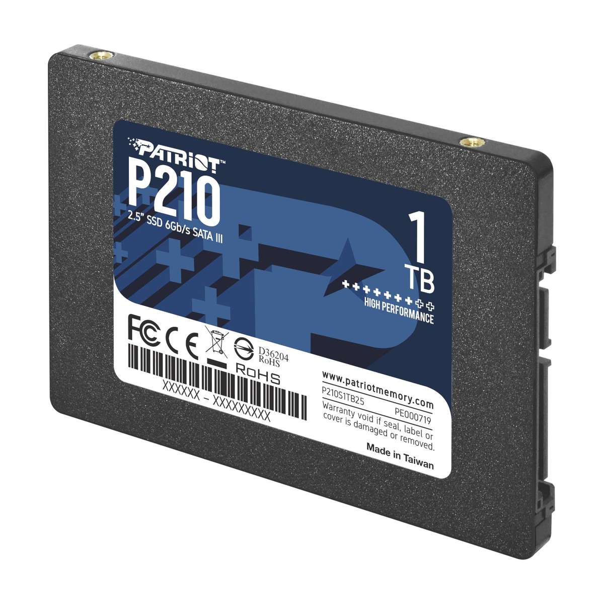 Patriot P210 1TB 2.5 Inch Sataiii SSD