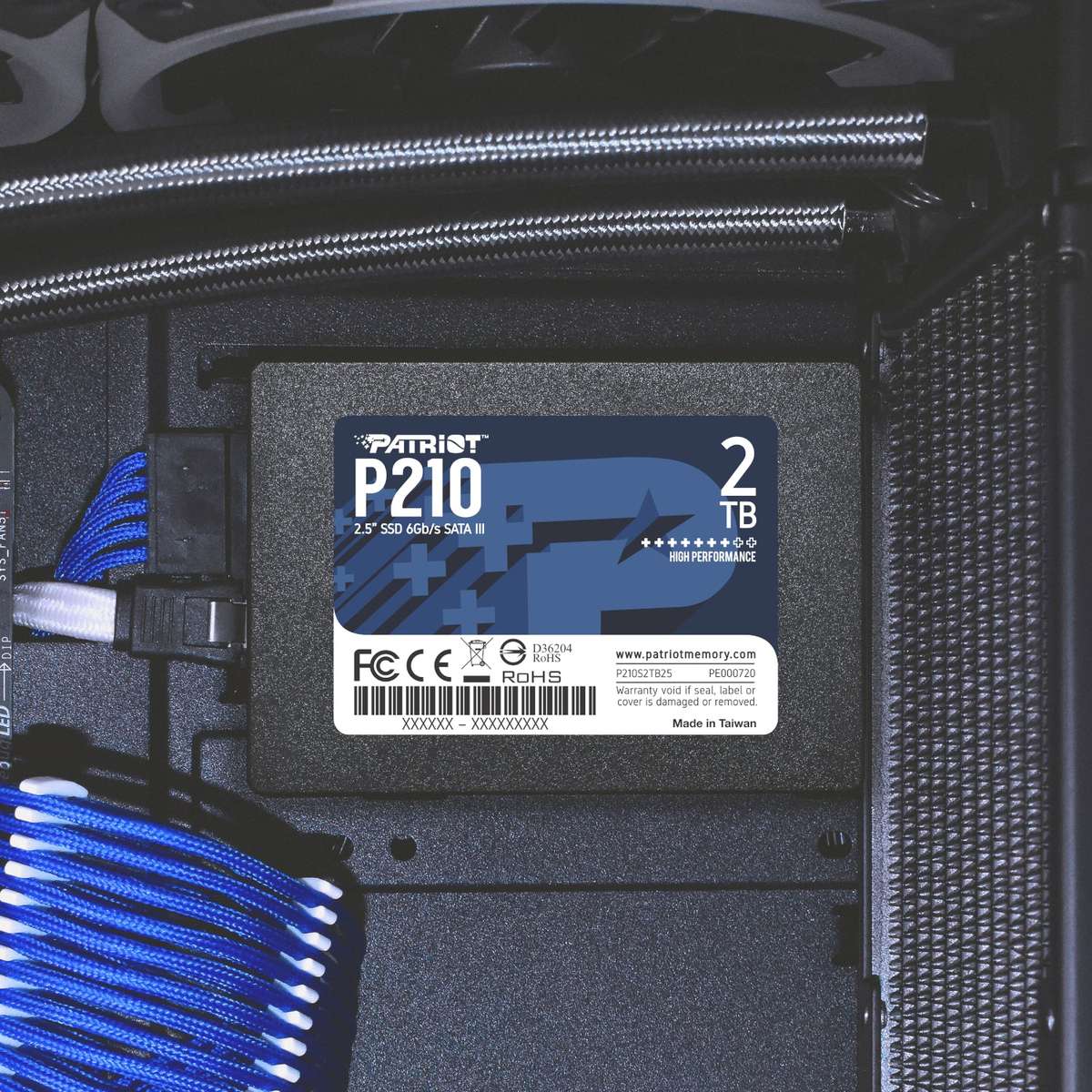 Patriot P210 2TB 2.5 Inch Sataiii SSD