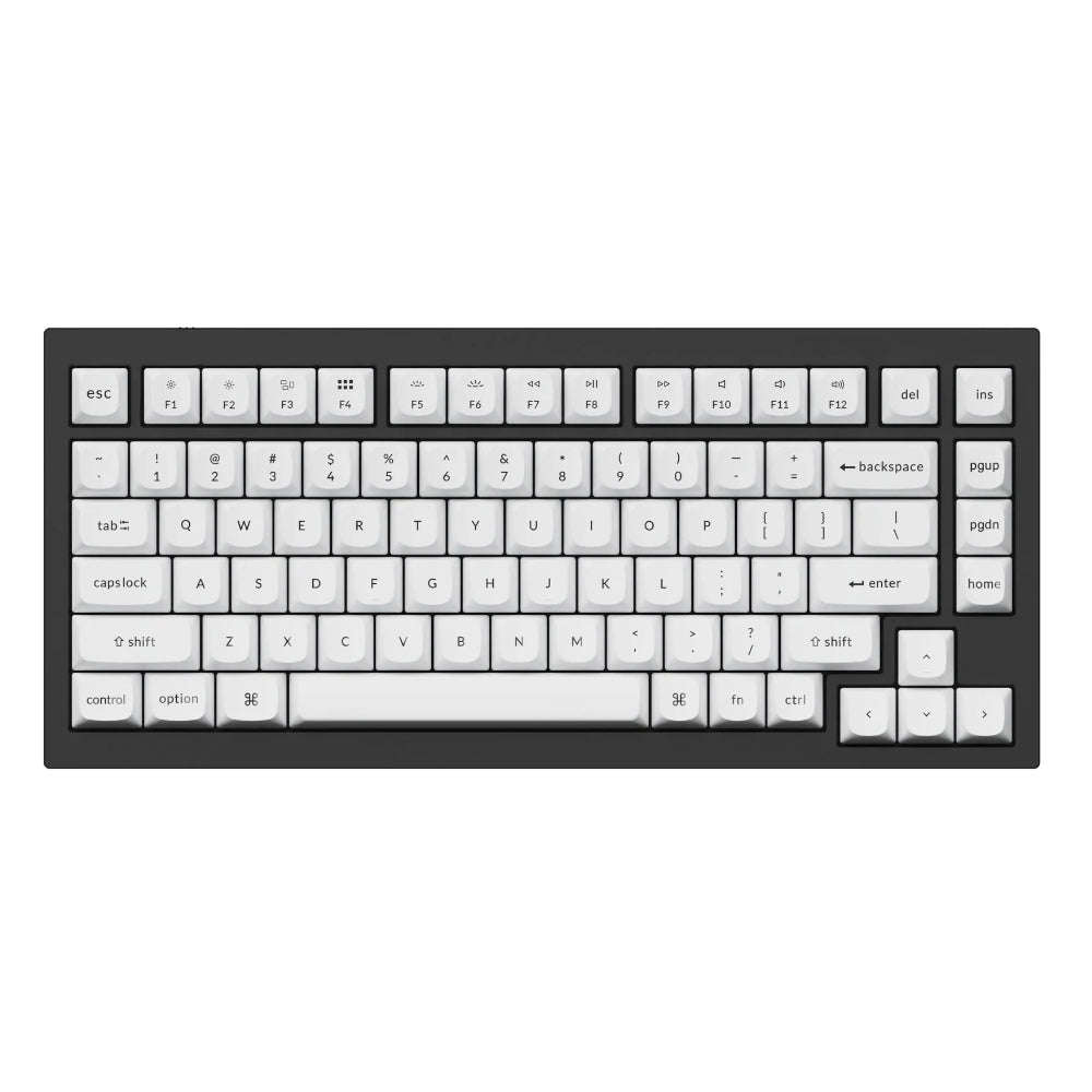 Keychron Double Shot Pbt Osa Full Keycap Set Black/White