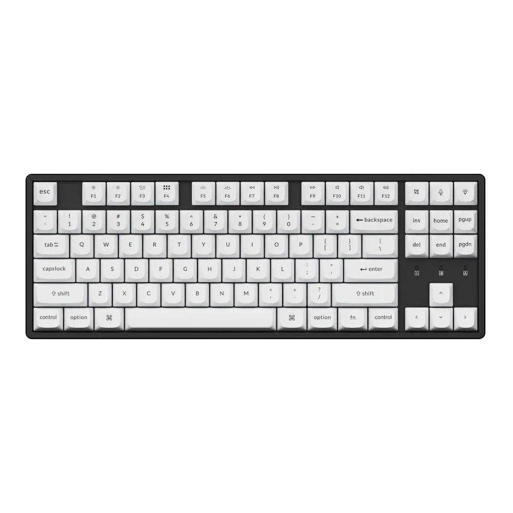 Keychron Double Shot Pbt Osa Full Keycap Set Black/White