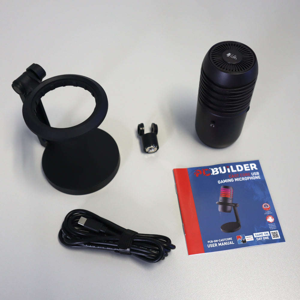 Pcbuilder Cast Core USB Gaming Microphone