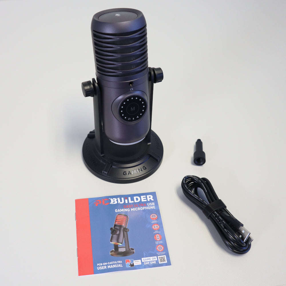 Pcbuilder Cast Ultra USB Gaming Microphone
