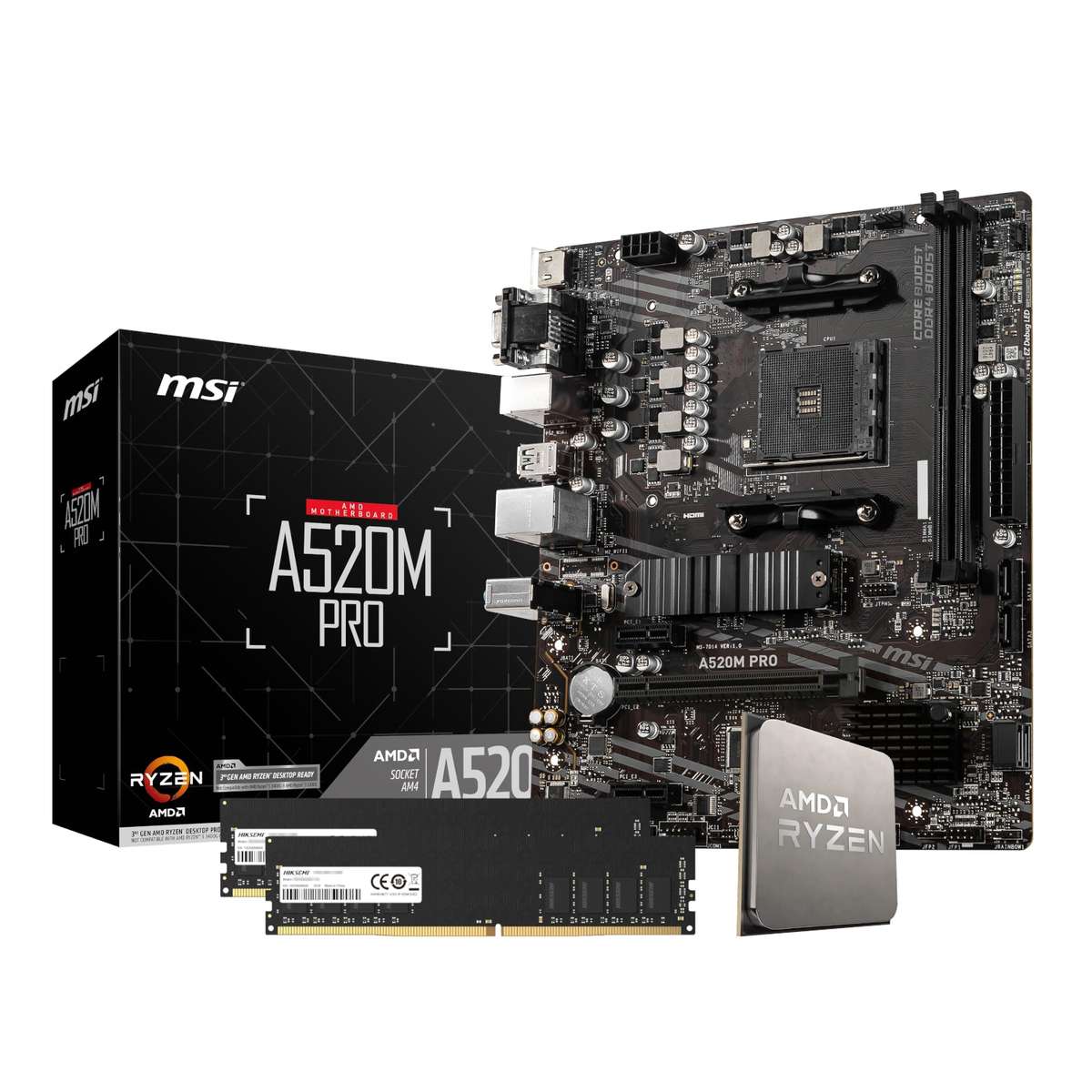 Pcbuilder AMD Ryzen 3 3200G Level Up Core Upgrade Kit