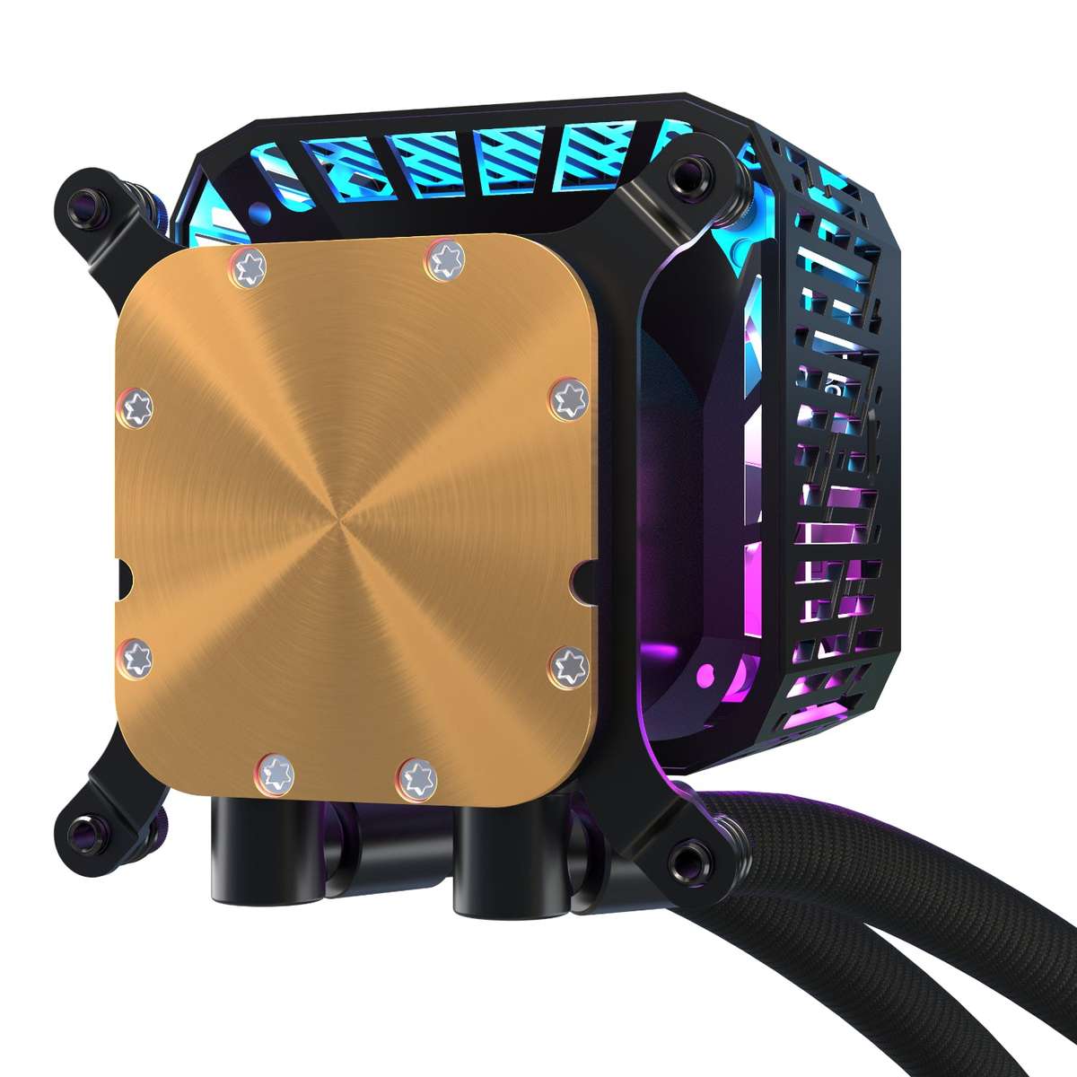 Asrock Phantom Gaming 360 Lcd All-In-One Liquid CPU Cooler Black