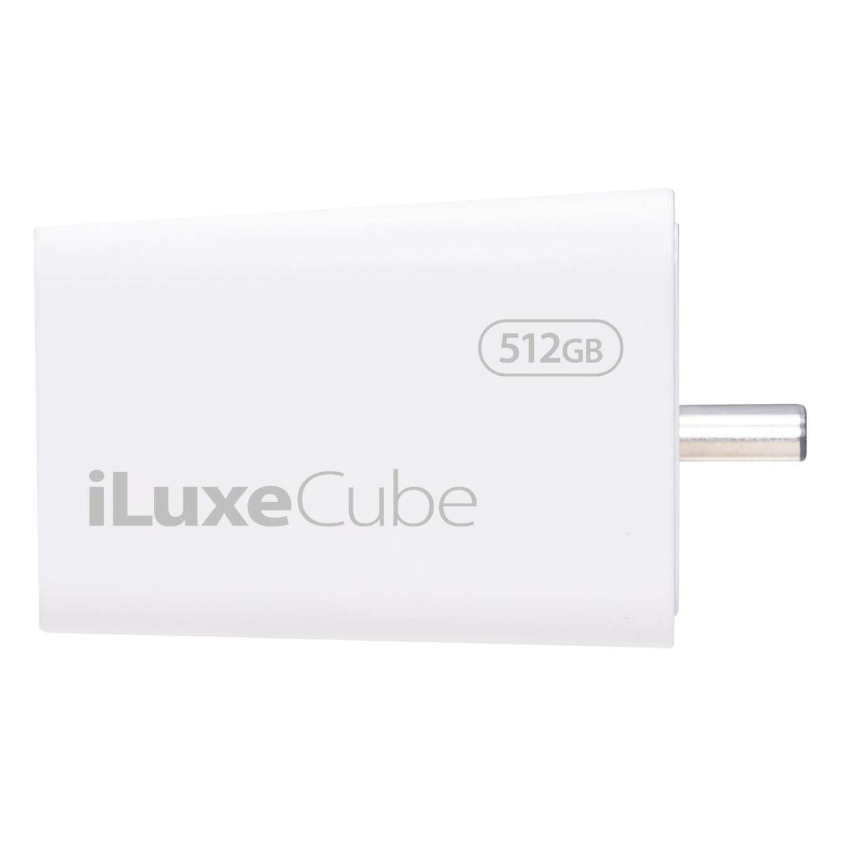 Patriot Iluxe Cube 512GB Type-C Smart Backup Solution White