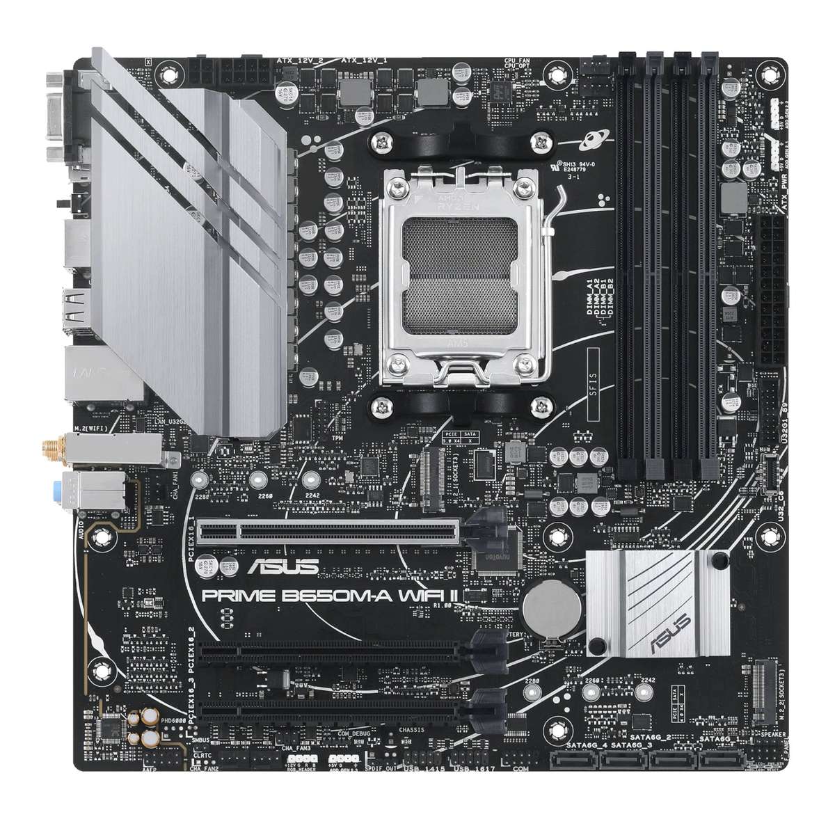 Asus Prime B650M-A WIFI II M-ATX Gaming Motherboard