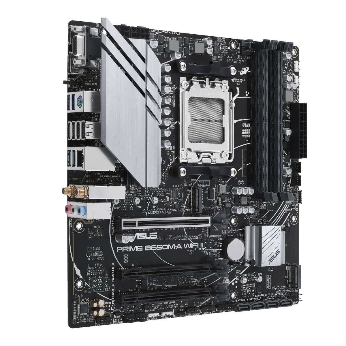 Asus Prime B650M-A WIFI II M-ATX Gaming Motherboard