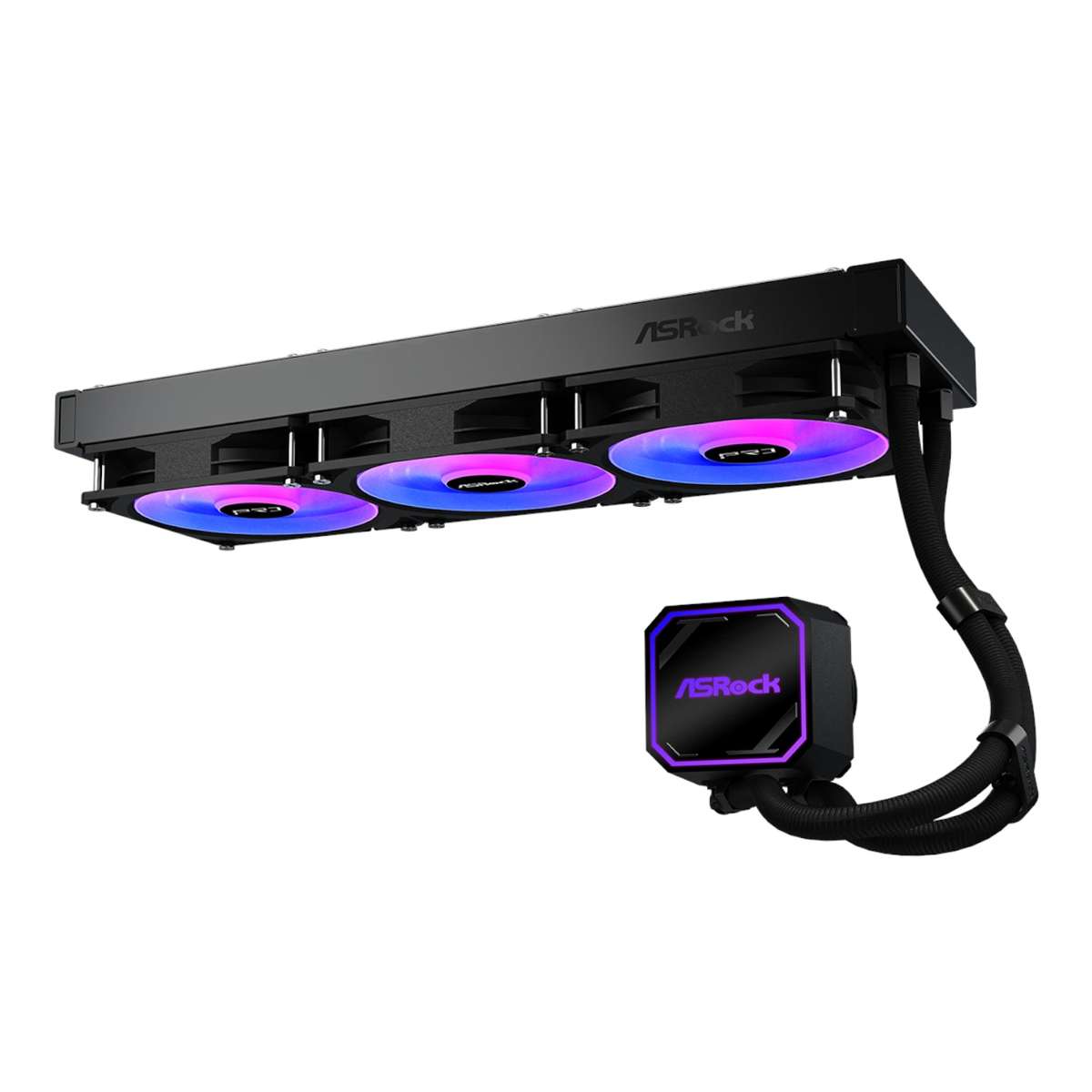 Asrock Pro 360 ARGB All-In-One Liquid CPU Cooler Black