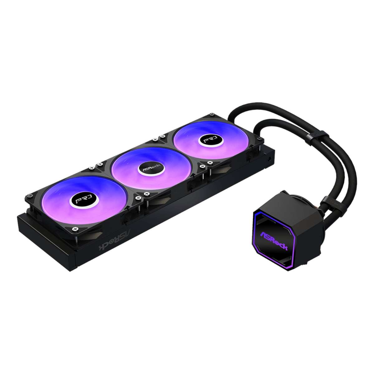Asrock Pro 360 ARGB All-In-One Liquid CPU Cooler Black