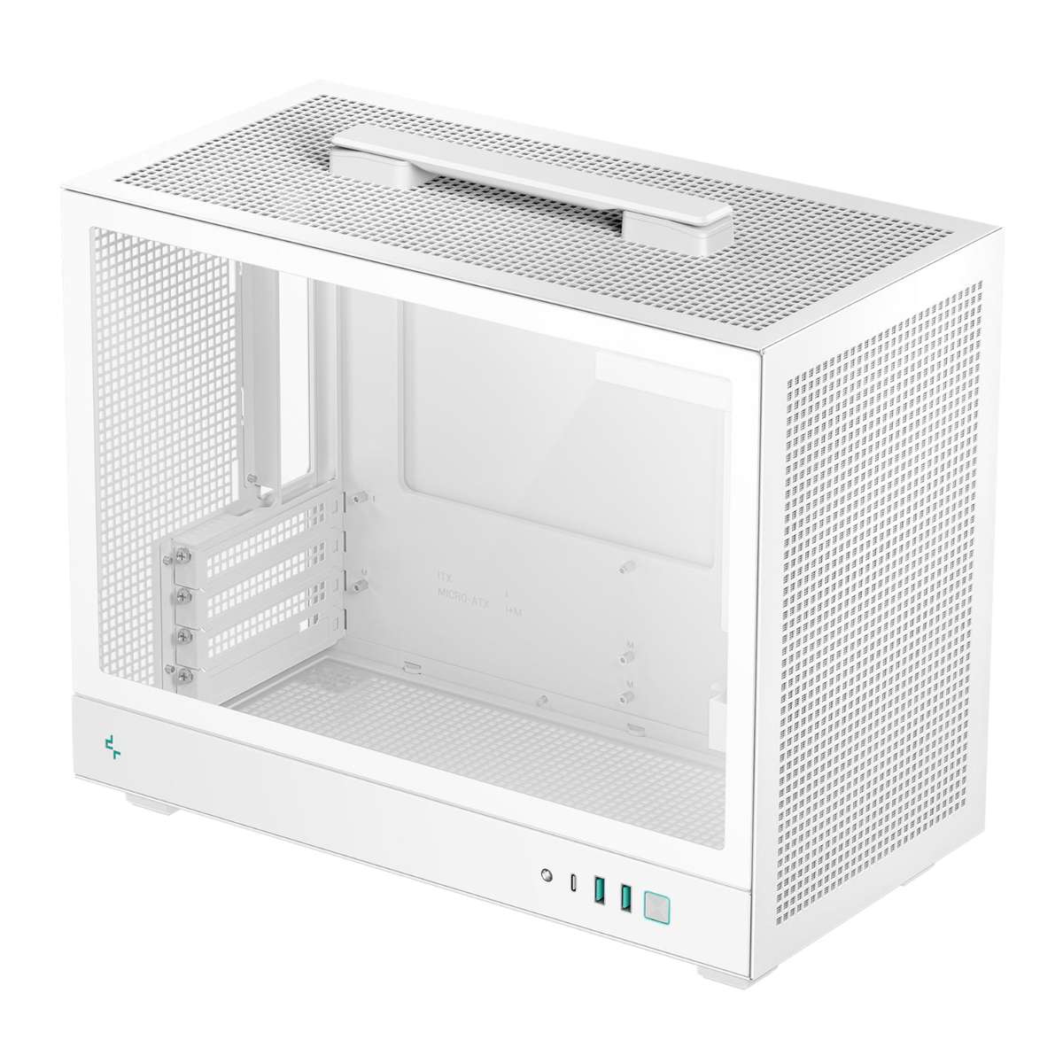 Deepcool CH160 Plus Micro-Atx Chassis White
