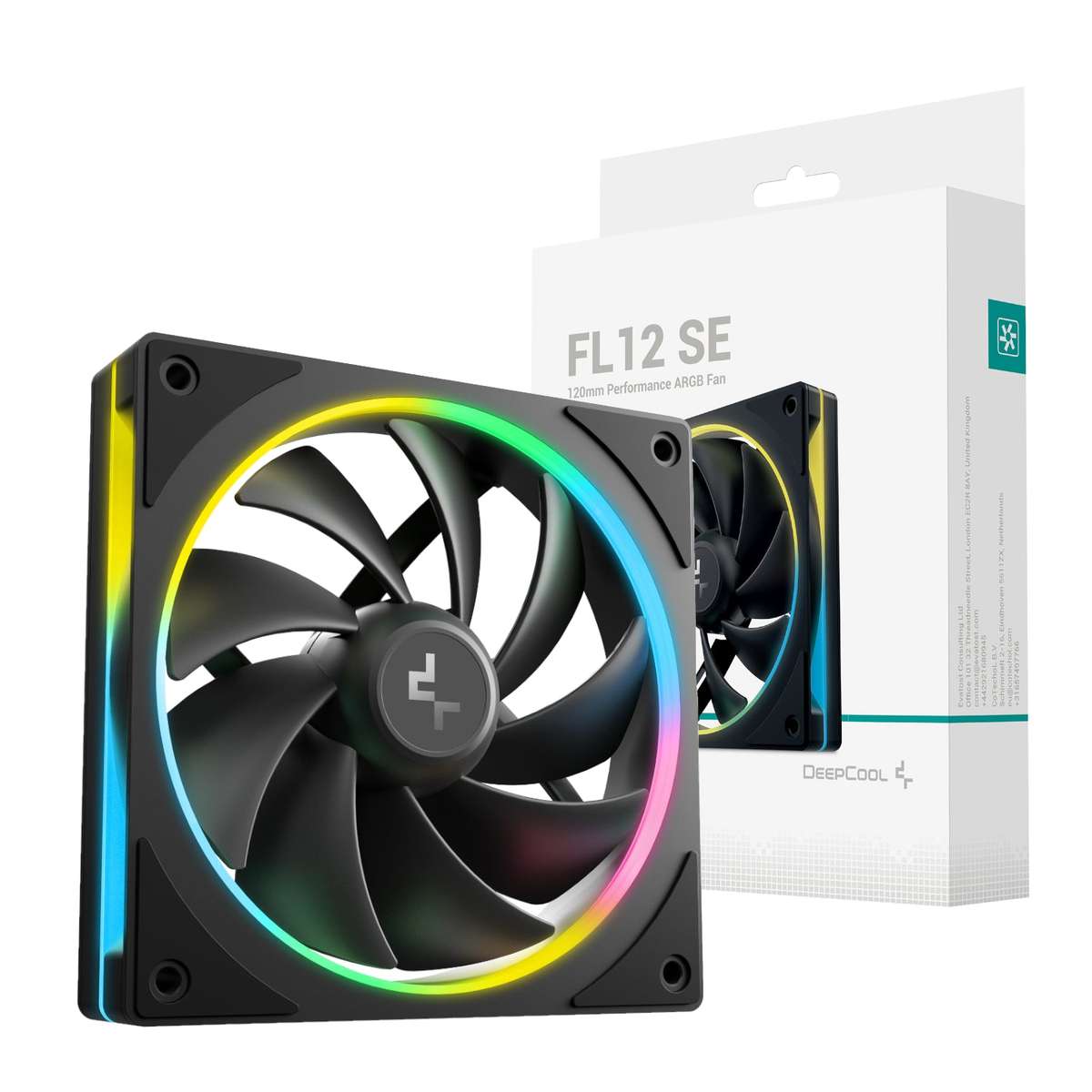 Deepcool FL12 Se 120MM ARGB PWM Fan Black