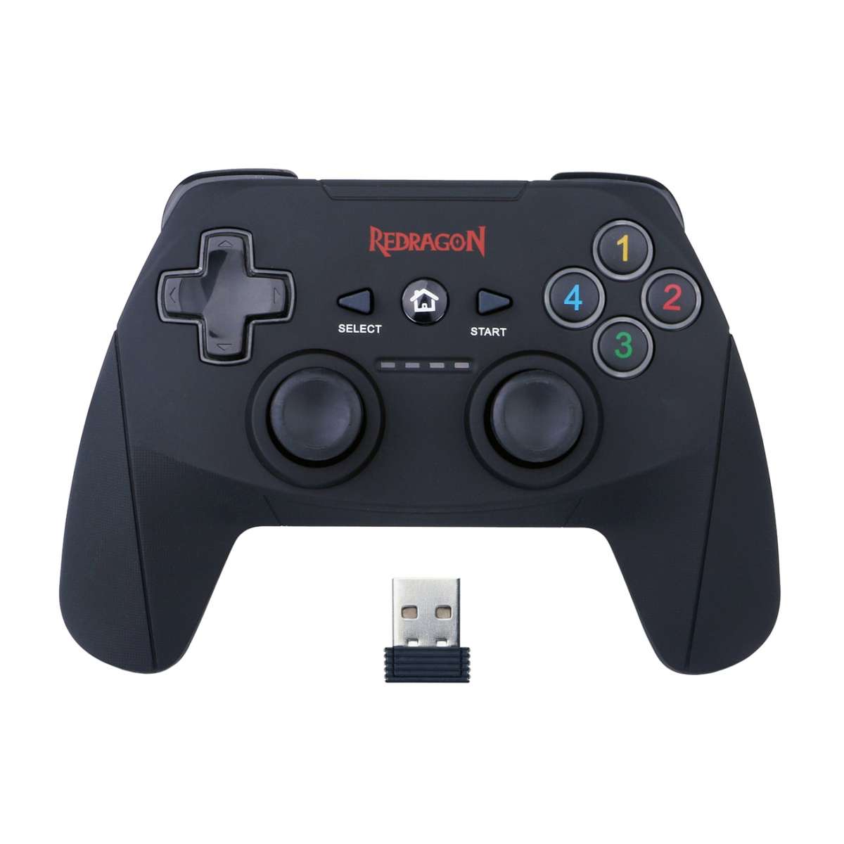 Redragon Harrow Wireless X/D-Input(digital/Analog) PC Controller Black