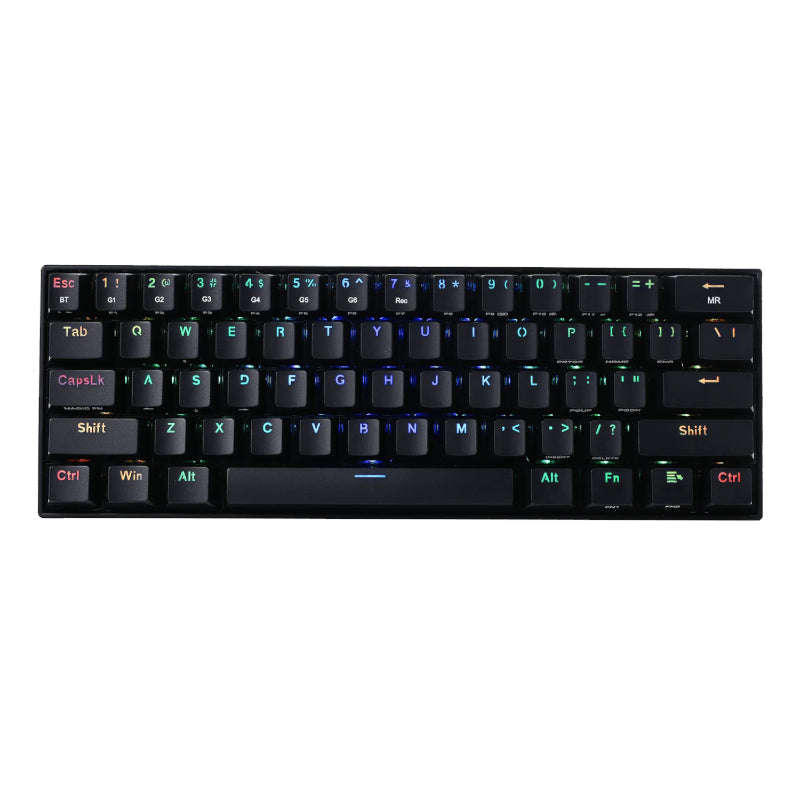 Redragon Draconic Pro Mechanical 61 Key|bluetooth 5.0|RGB 9 Colour Modes|rechargable Battery|type...