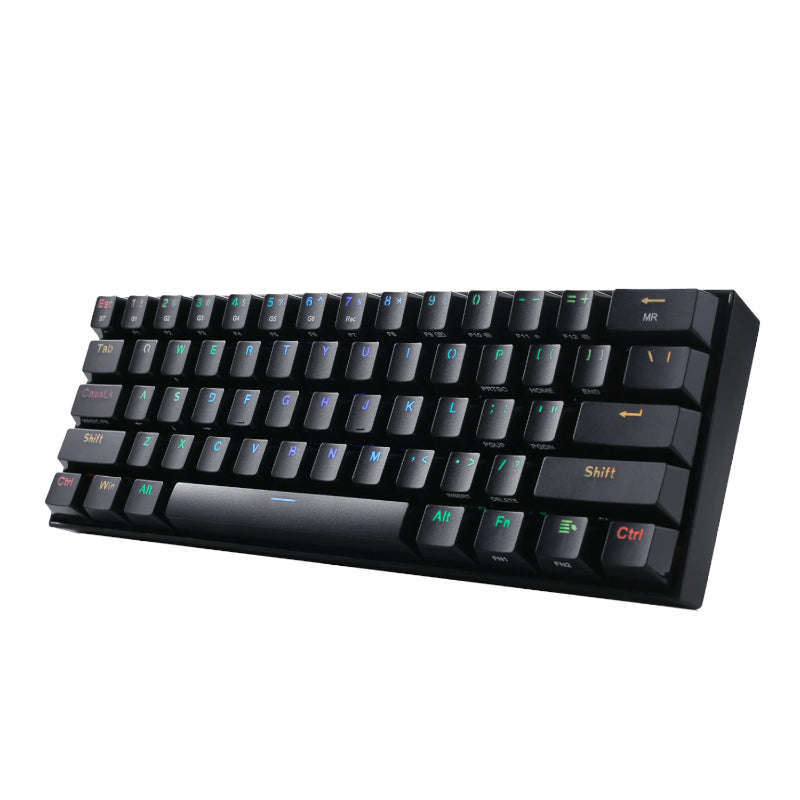 Redragon Draconic Pro Mechanical 61 Key|bluetooth 5.0|RGB 9 Colour Modes|rechargable Battery|type...