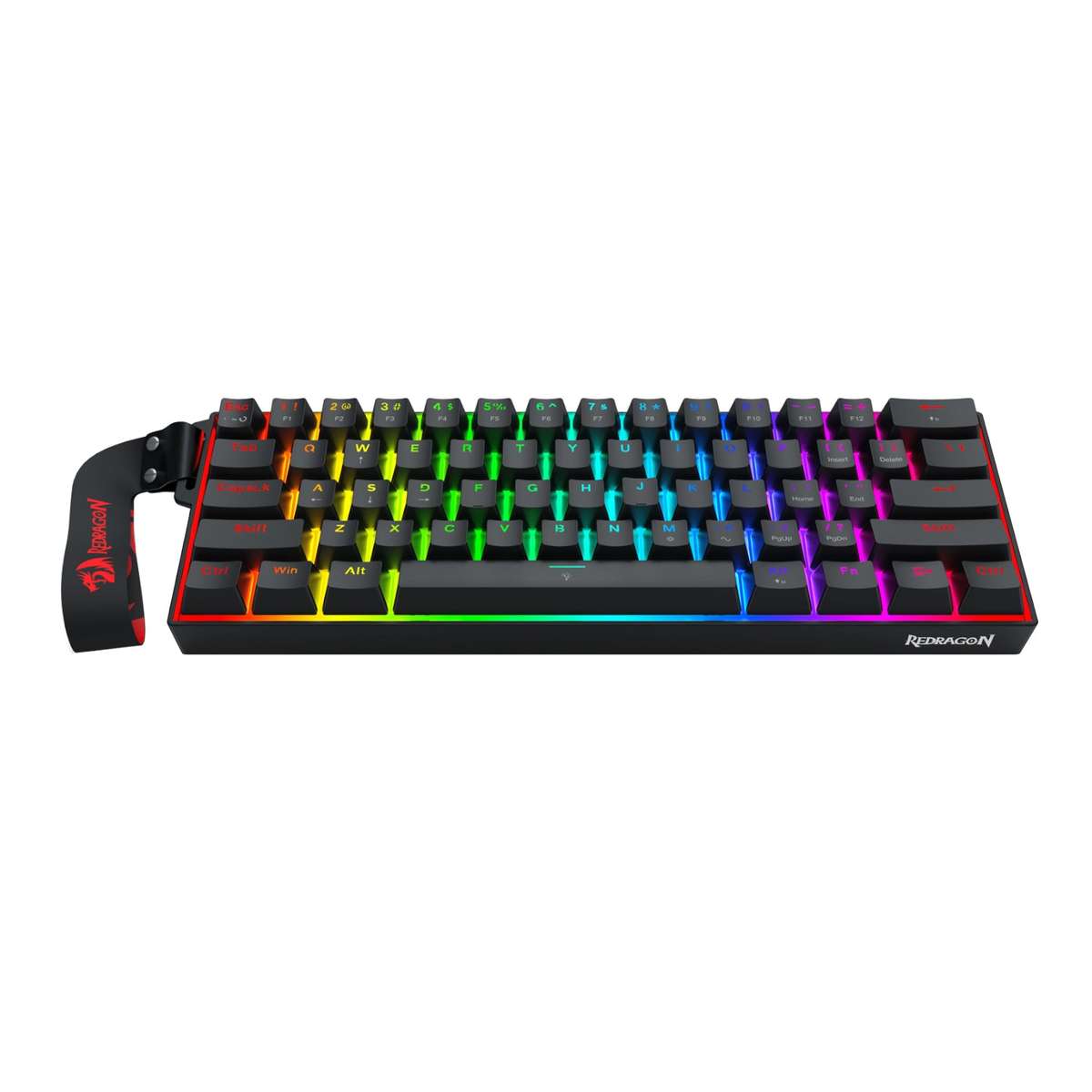 Redragon Fizz Magnetic Plus 60% RGB Gaming Keyboard Black