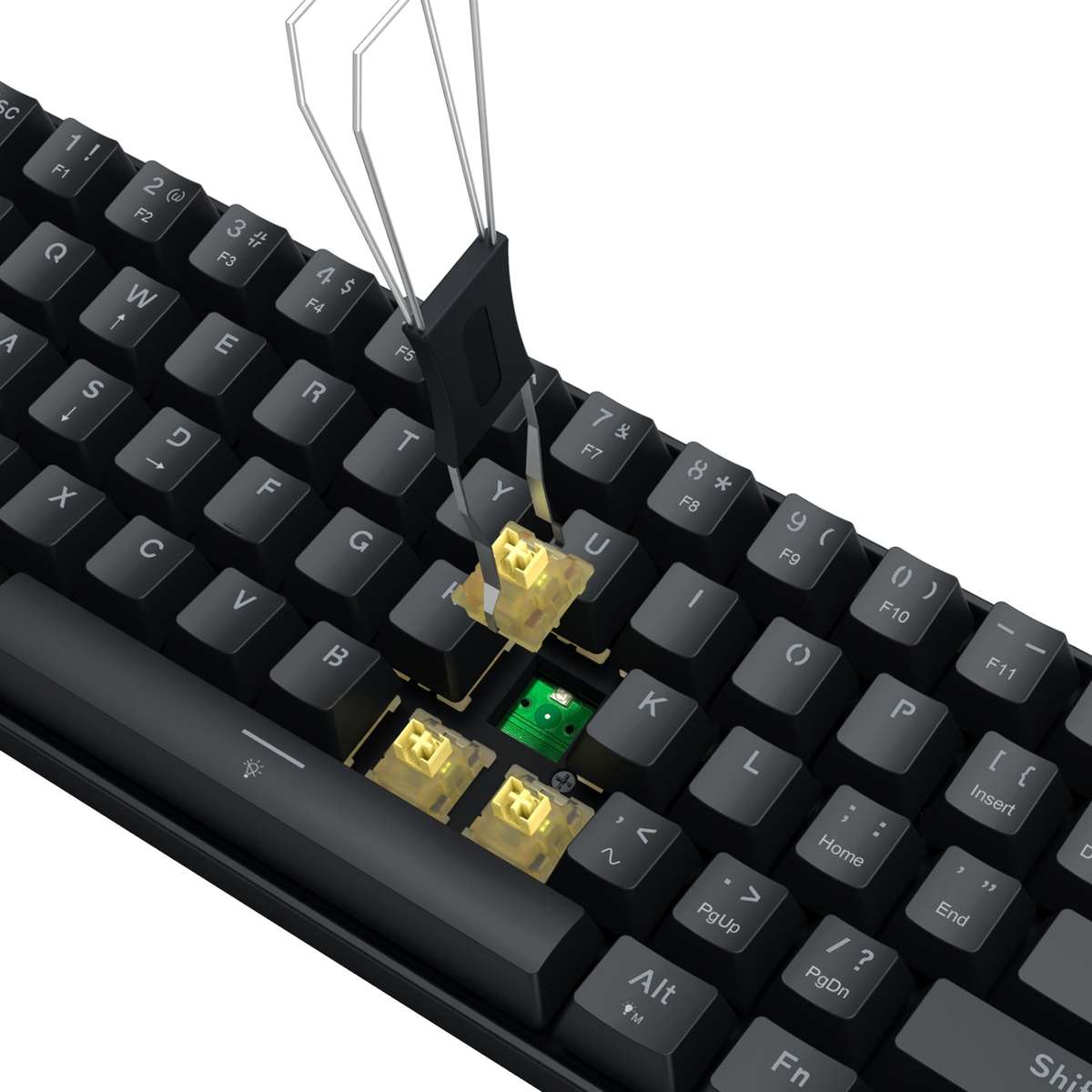 Redragon Fizz Magnetic Plus 60% RGB Gaming Keyboard Black