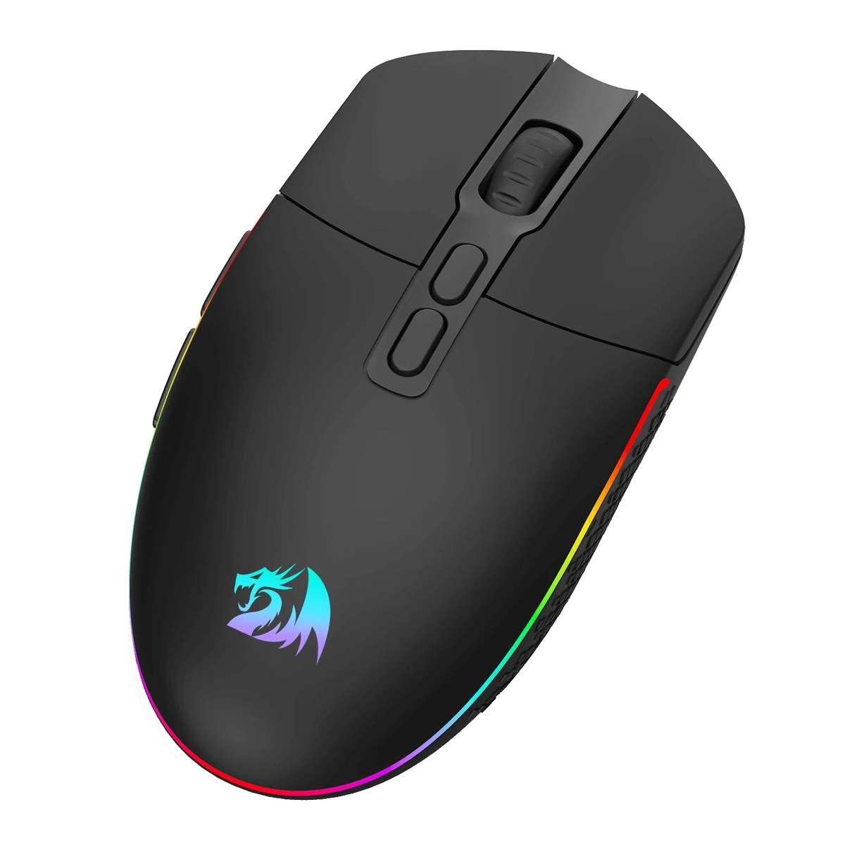 Redragon M719 Pro Invader 10000DPI 2.4GHZ Wireless Gaming Mouse Black