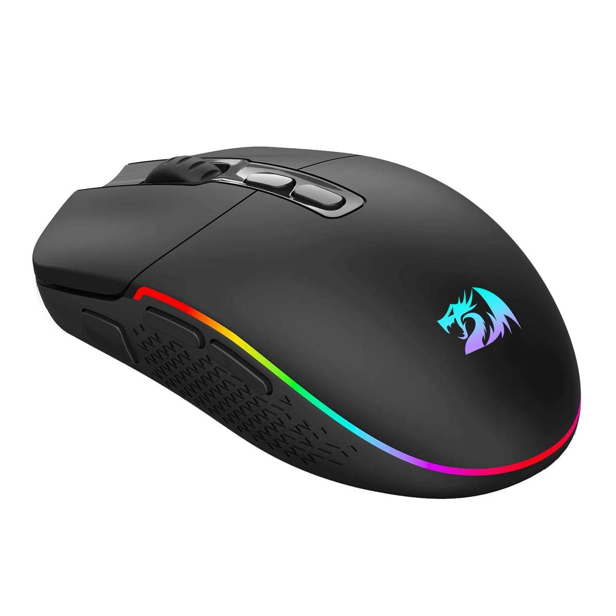 Redragon M719 Pro Invader 10000DPI 2.4GHZ Wireless Gaming Mouse Black