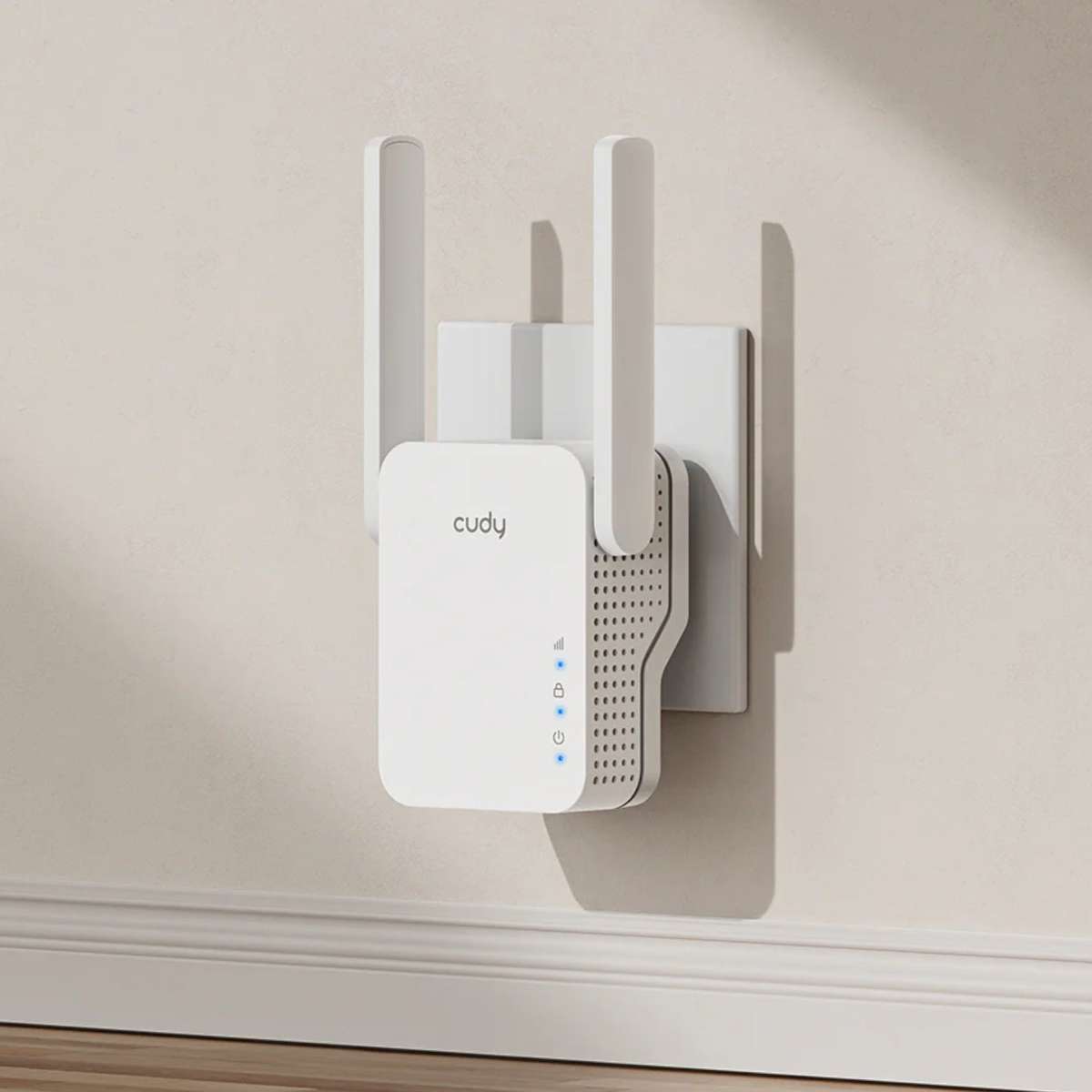 Cudy N300 Mesh WI-FI Range Extender | Wall Plug