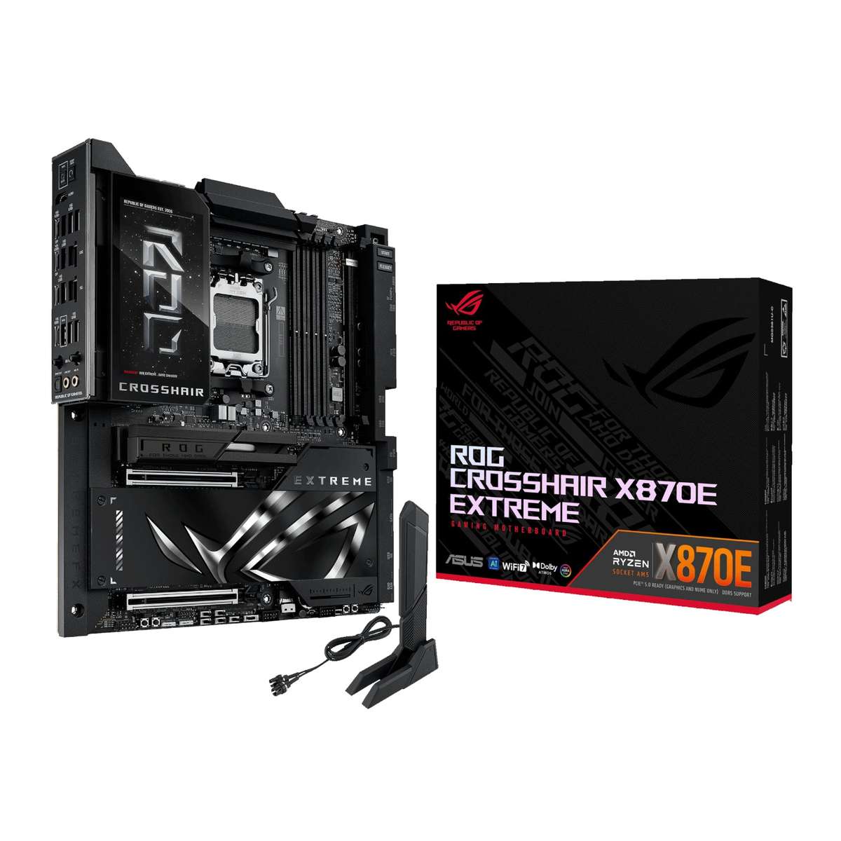 Asus Rog Crosshair X870E Extreme AM5 E-Atx Gaming Motherboard