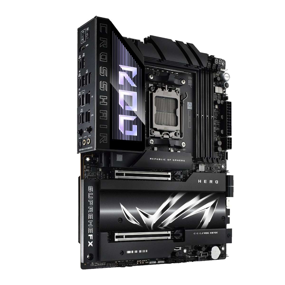 Asus Rog Crosshair X870E Hero ATX Gaming Motherboard