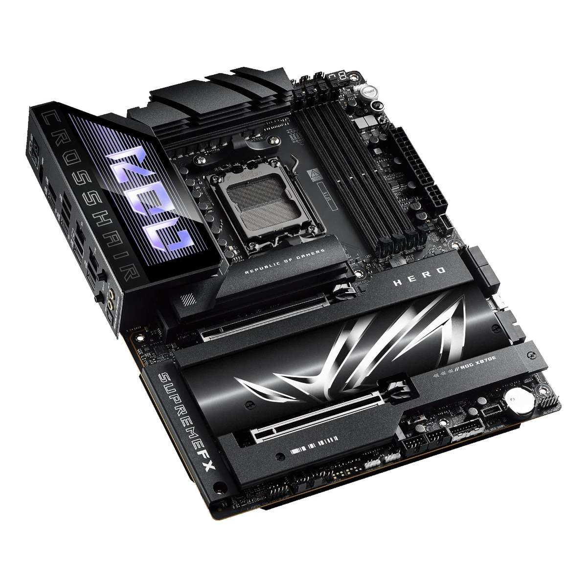 Asus Rog Crosshair X870E Hero ATX Gaming Motherboard