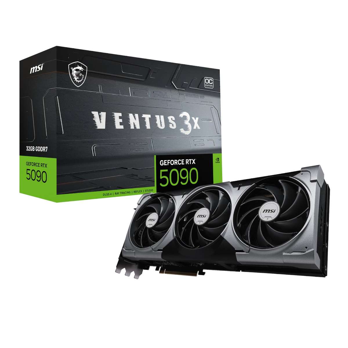 Msi Geforce Rtx 5090 Ventus 3X Oc 32G Graphics Card
