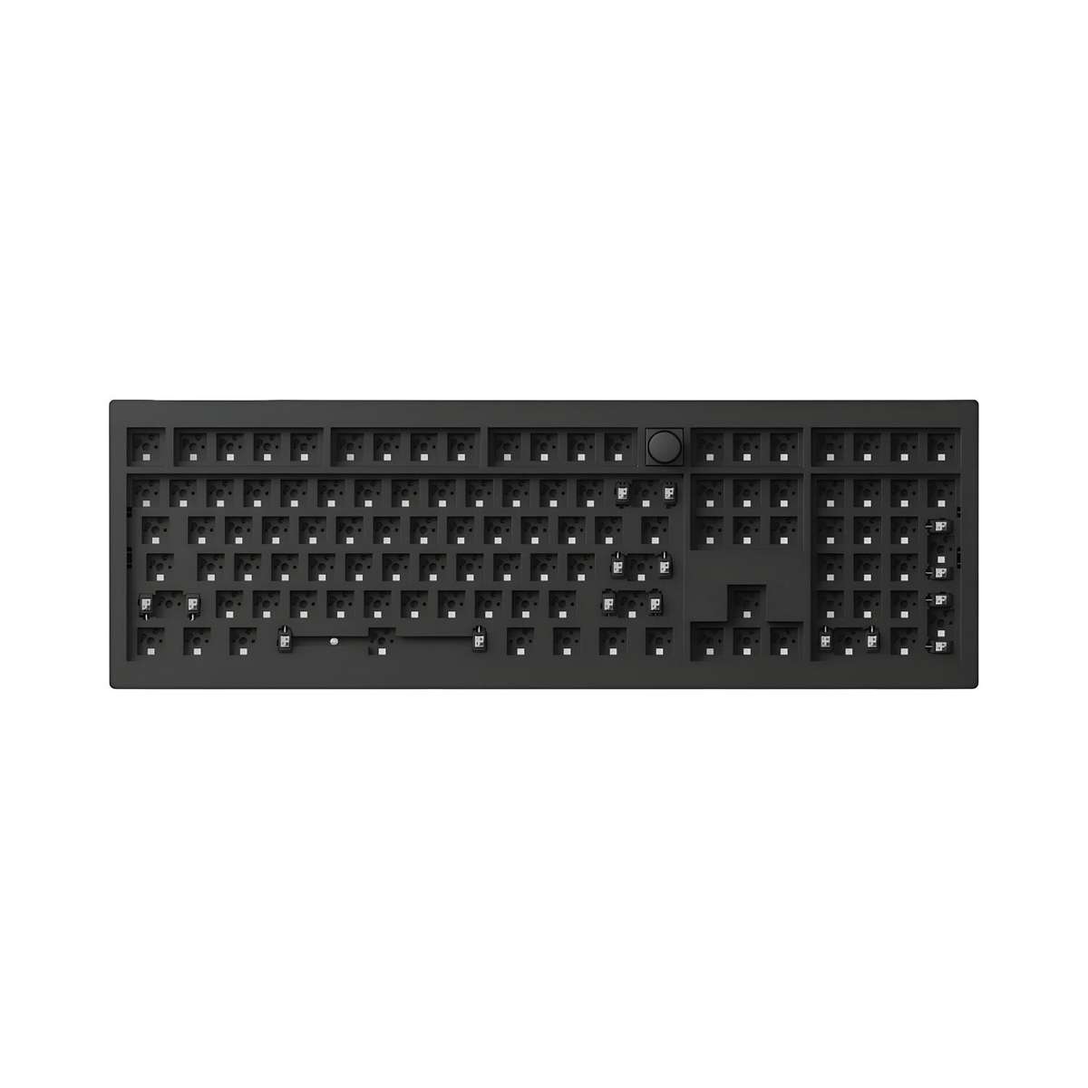 Keychron V6 Max Qmk/Via Red Wireless Custom Mechanical Keyboard | Red Switch Black