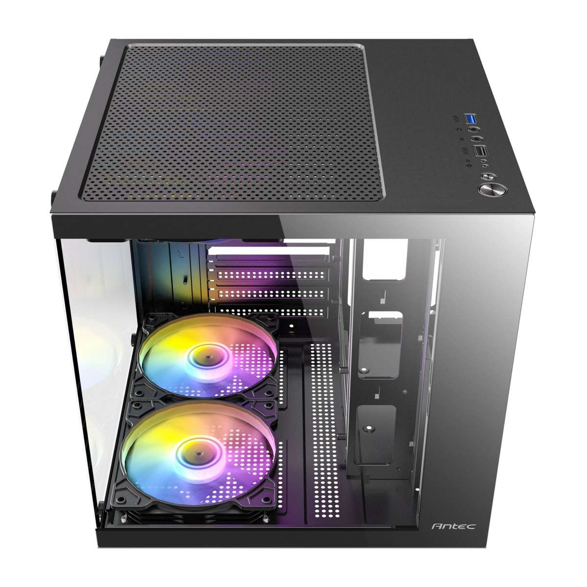 Antec Micro-Atx | ITX Mini-Tower Gaming Chassis Black