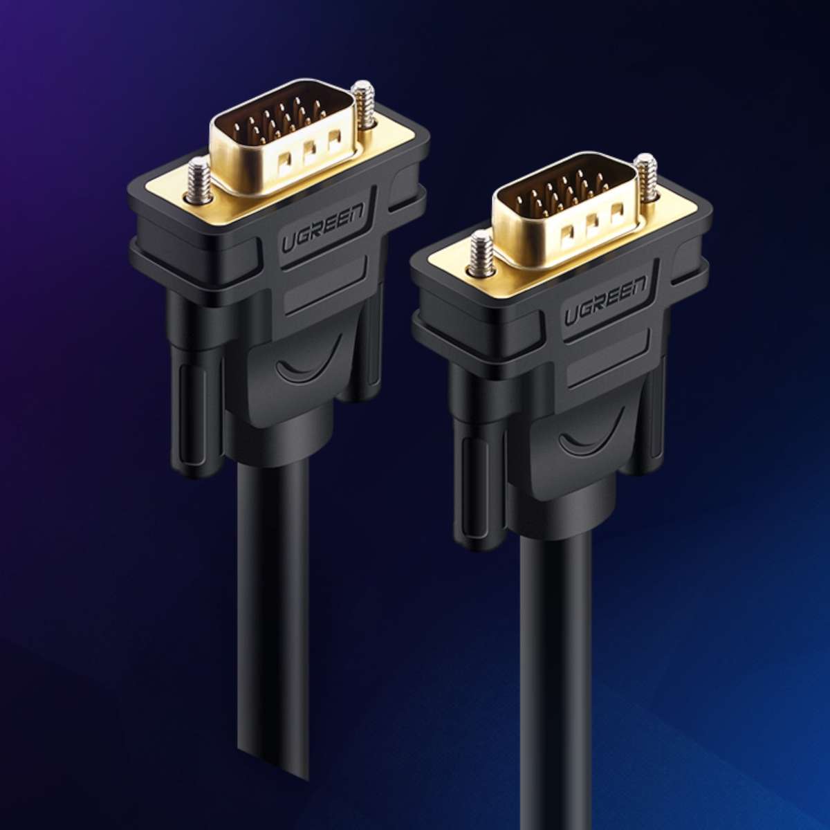 Ugreen VG101 VGA Male To Male Cable 1.5M