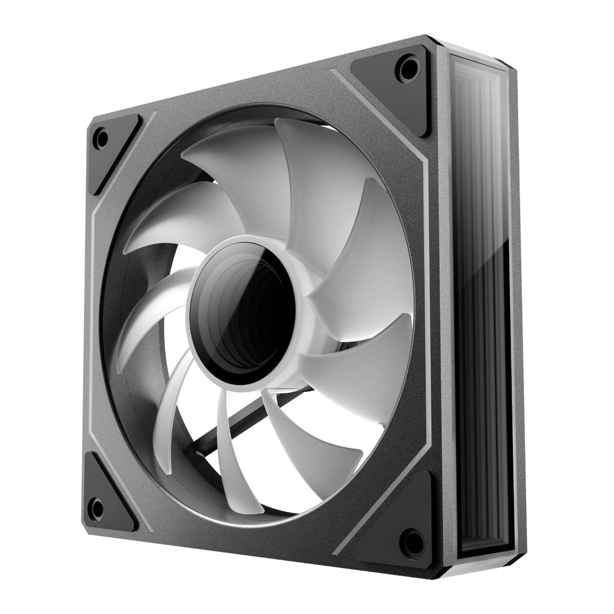 Antec Vision PWM 120MM ARGB Infinity Mirror Case Fan 3 Pack Black