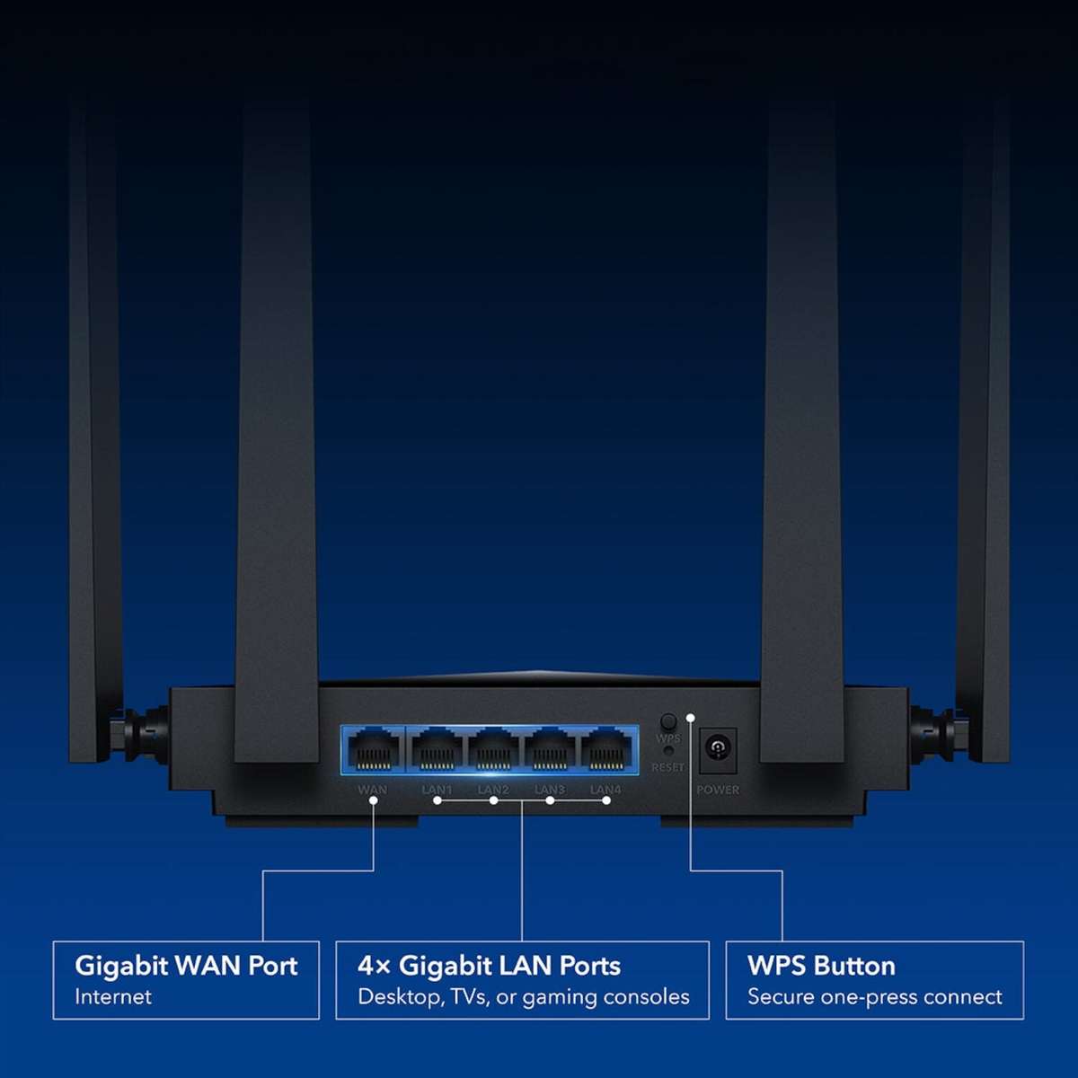 Cudy BE3600 Gigabit WI-FI 7 Router ( )