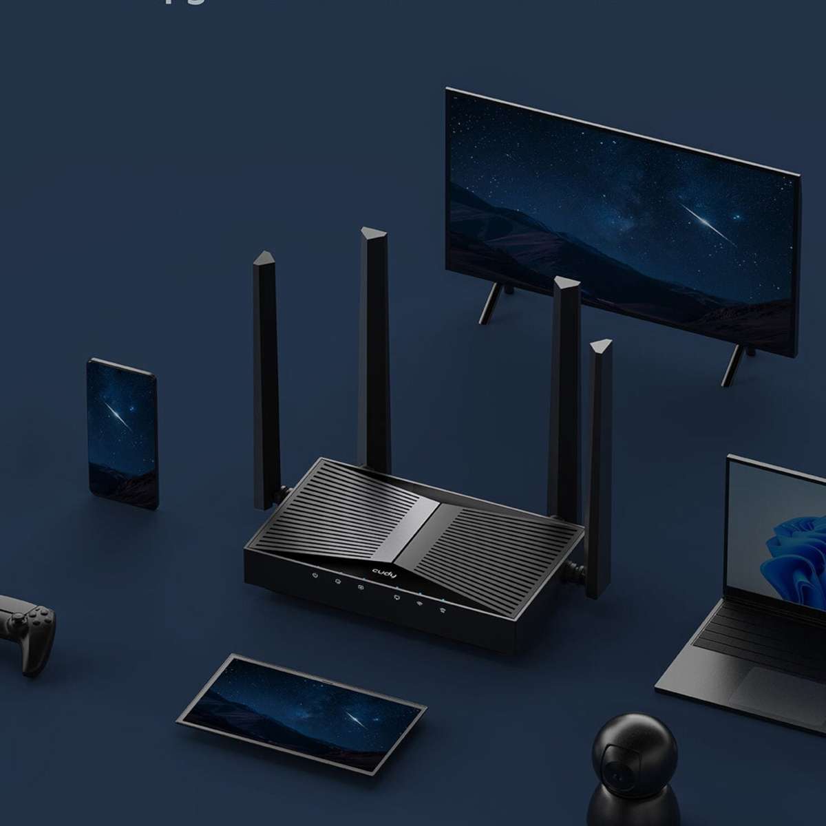 Cudy BE3600 Gigabit WI-FI 7 Router ( )