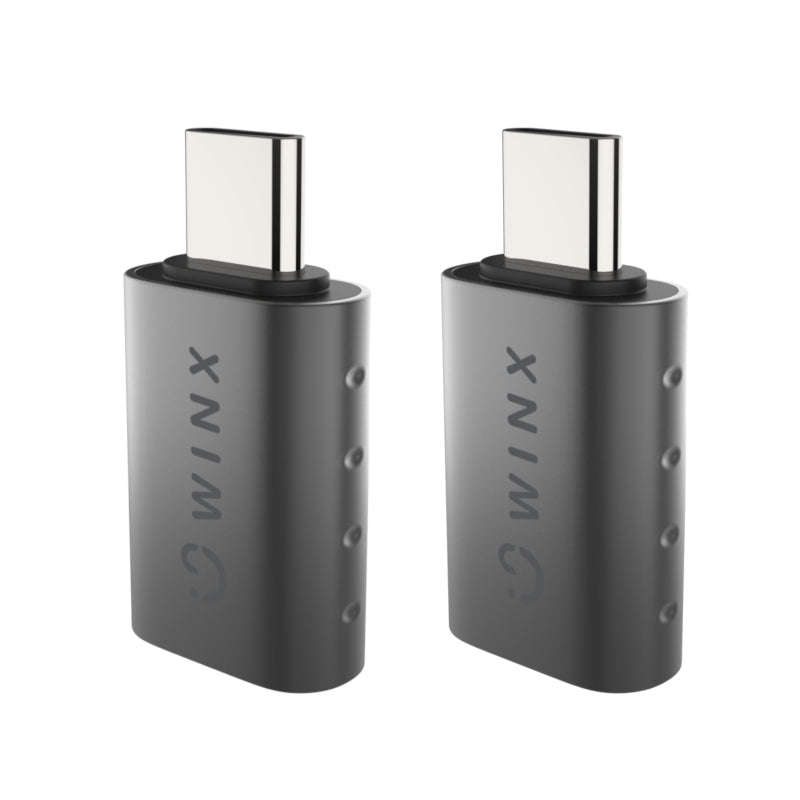 Winx Link Simple Type-C To USB Adapter Dual Pack